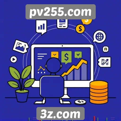 Estrategias de monetização adotadas pelo pv255.com