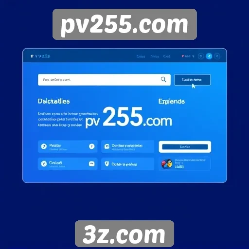 Análise da interface do usuário no pv255.com